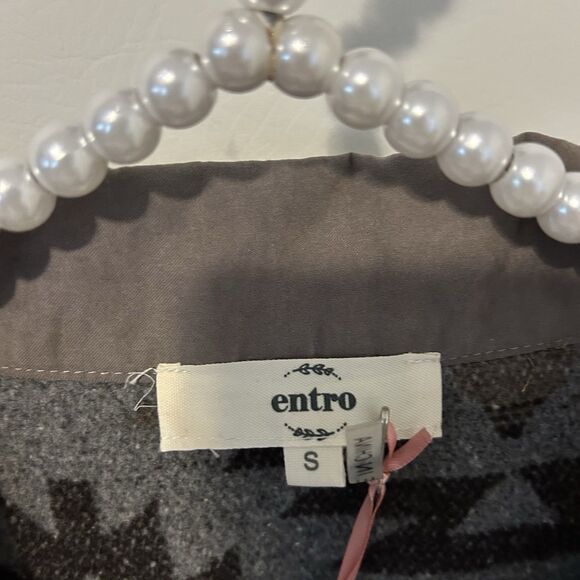 Womens Vest Small Utility Aztec Wool Blend Cowgirl Southwestern 90 Entr Festival - Picture 8 of 12